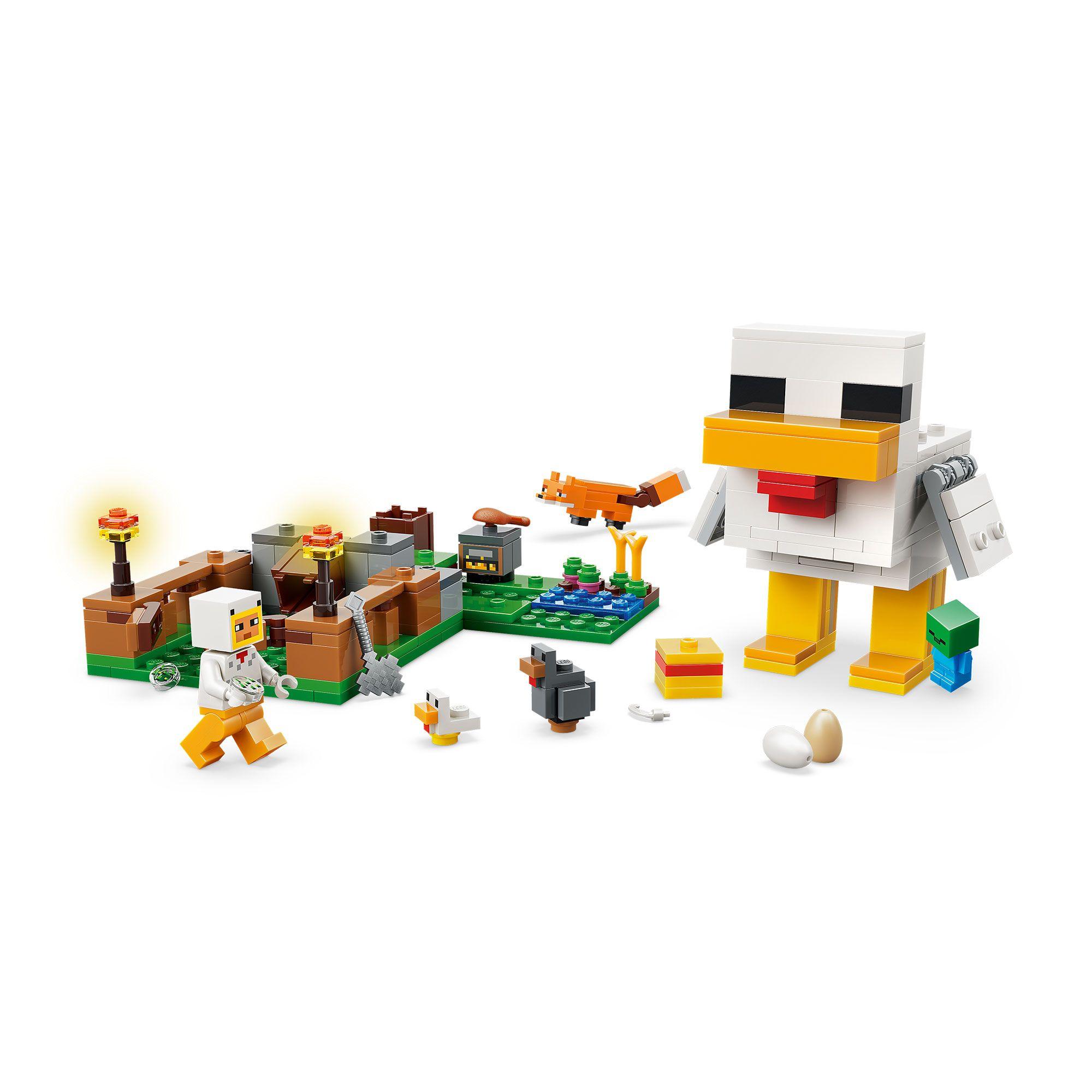 LEGO LA GRANJA DE GALLINAS MINECRAFT 21585-2