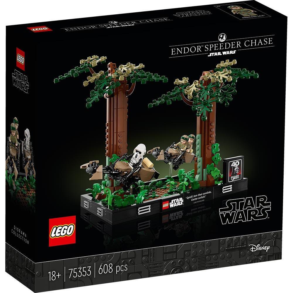 Lego Star Wars (75353) Diorama: Duelo De Speeders En Endor-0