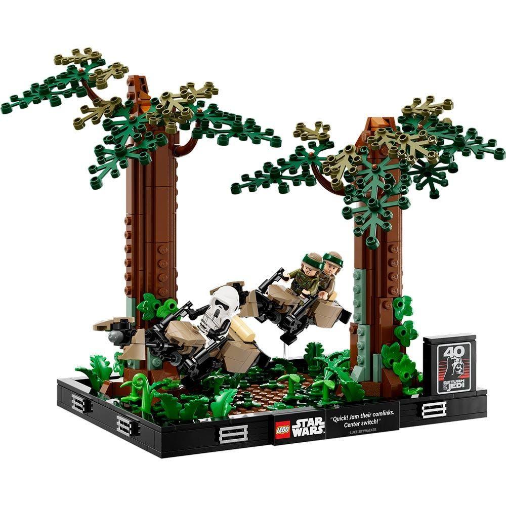 Lego Star Wars (75353) Diorama: Duelo De Speeders En Endor-1