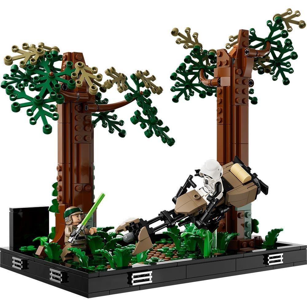Lego Star Wars (75353) Diorama: Duelo De Speeders En Endor-2