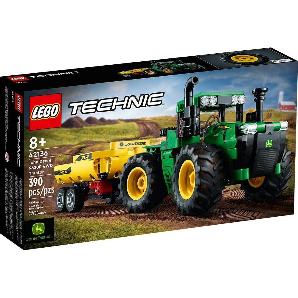 Lego Technic (42136) John Deere 9620r 4wd Tractor-0