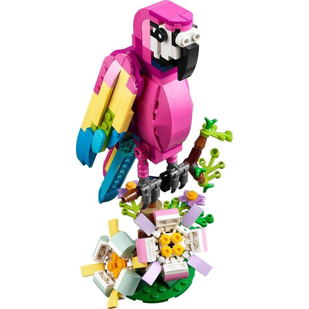 Lego Creator (31144) Loro Rosa Exótico-3