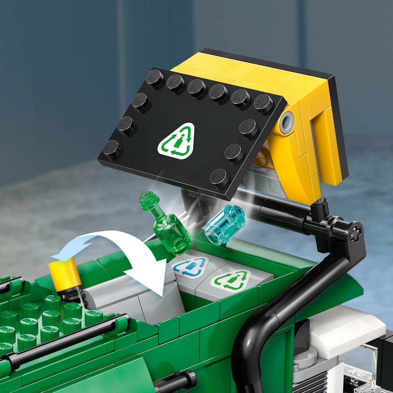 LEGO 60495 CAMIÓN DE RECICLAJE CITY-4