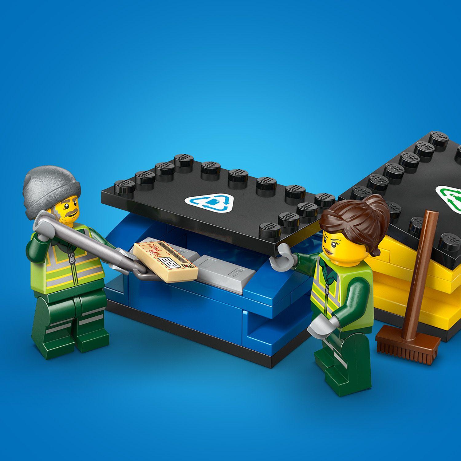 LEGO 60495 CAMIÓN DE RECICLAJE CITY-5