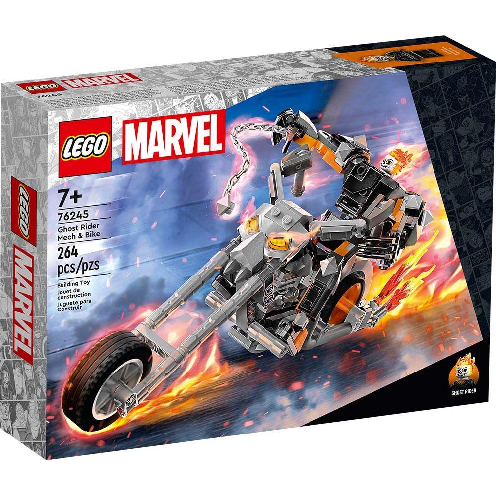 Lego Heroes Meca Y Moto D Vengador Fantasma 76245 264 Piezas-0