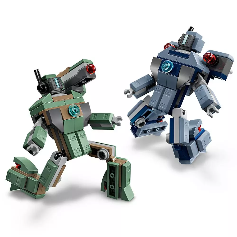 LEGO IRON MAN Y MAQUINA VS DRONES DE HAMMER 76320-3