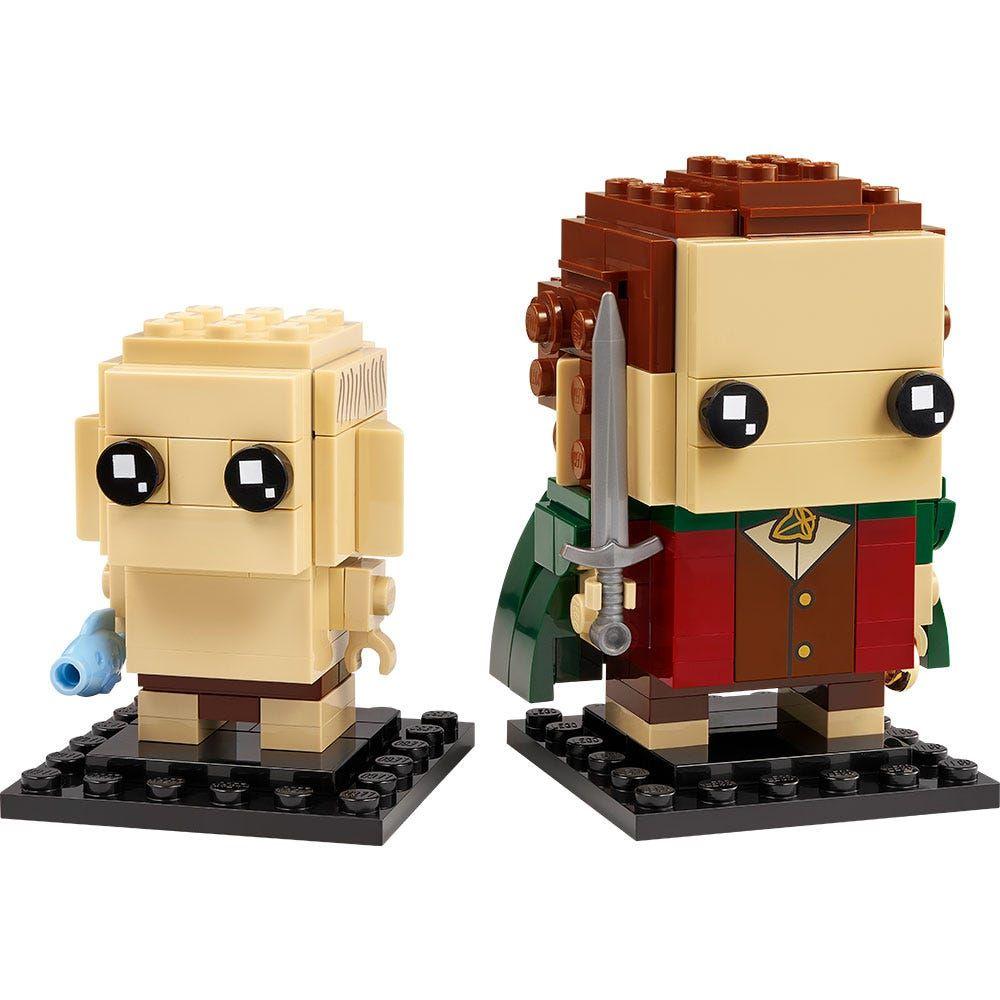 Lego Señor De Los Anillos Brick Headz Frodo Y Gollum 40630-1