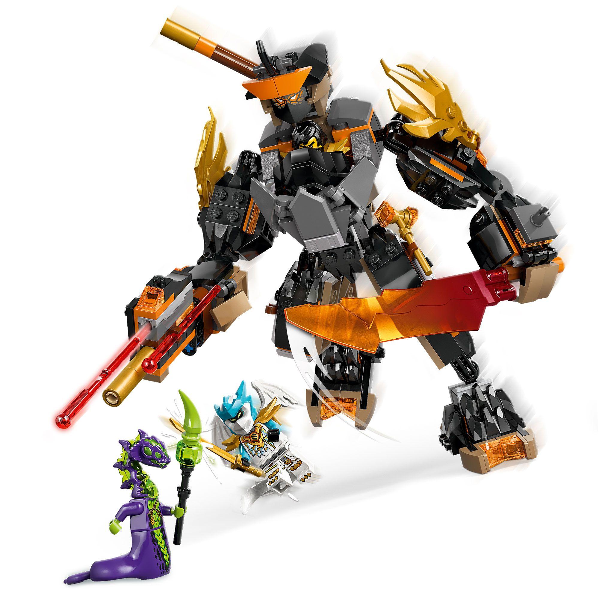 LEGO MECH DE MISIÓN DE COLE Y ZANE DRAGÓN NINJAGO 71854-3
