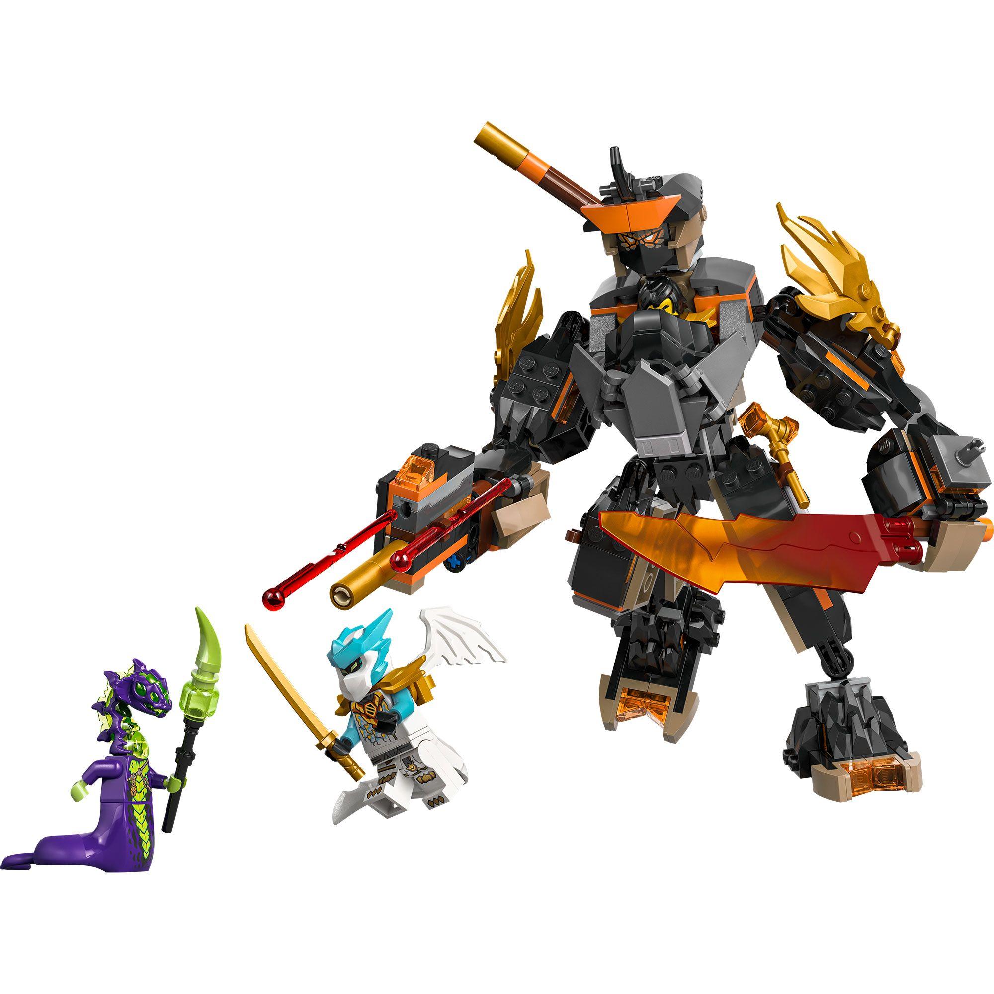 LEGO MECH DE MISIÓN DE COLE Y ZANE DRAGÓN NINJAGO 71854-4