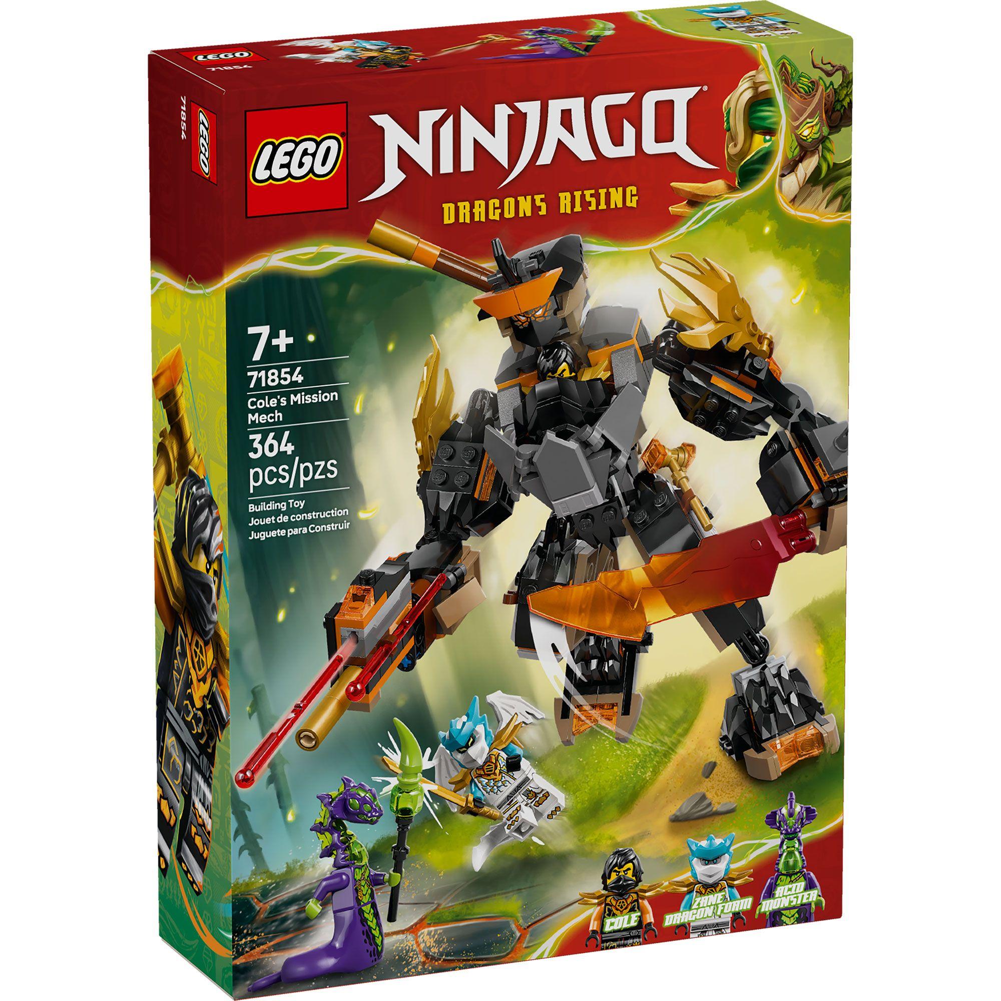 LEGO MECH DE MISIÓN DE COLE Y ZANE DRAGÓN NINJAGO 71854-9