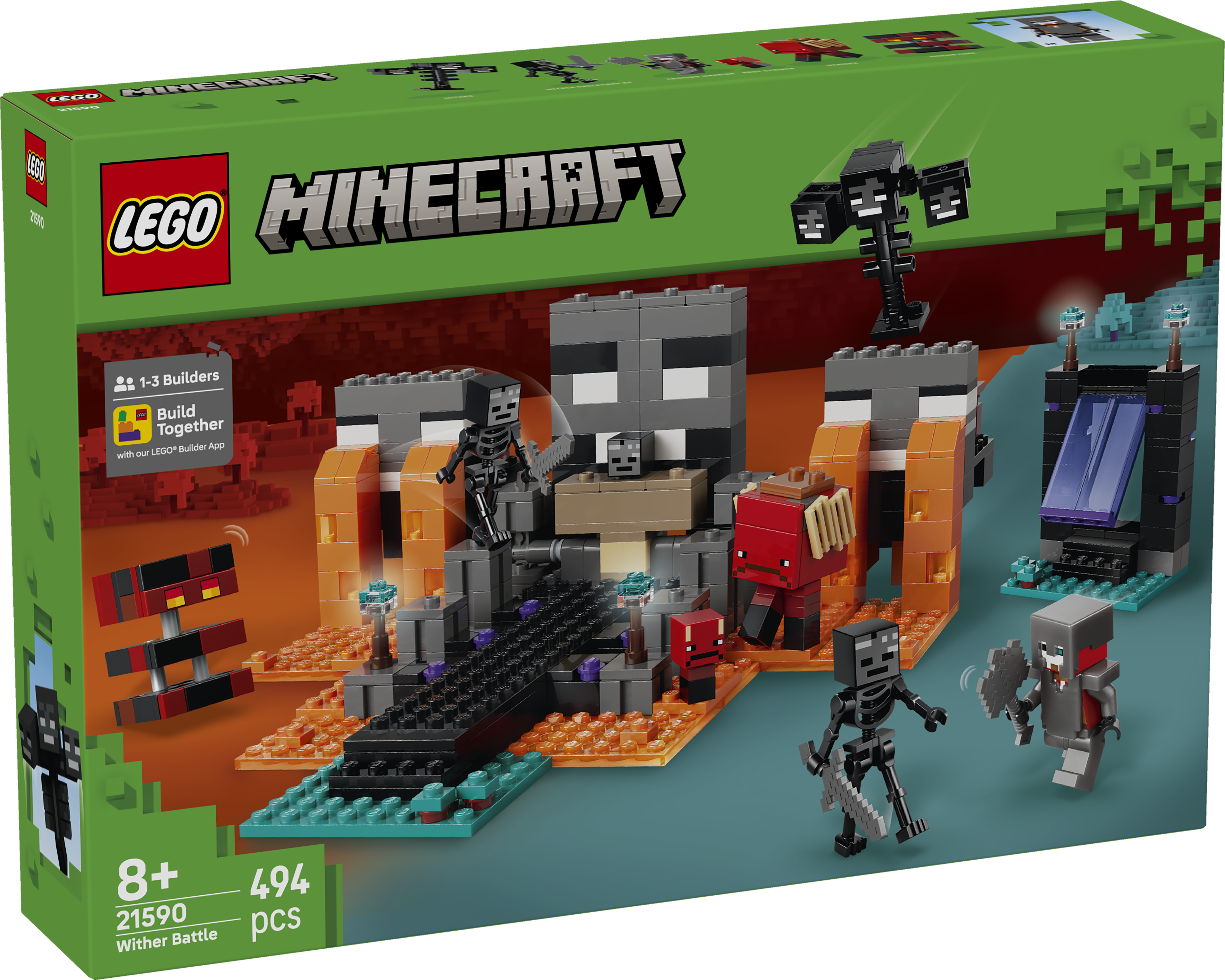LEGO 21590 LA BATALLA CONTRA EL WITHER MINECRAFT-2