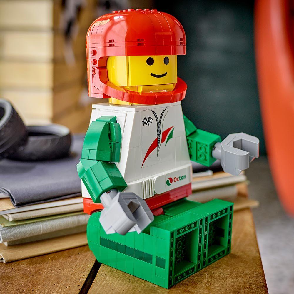 LEGO Minifigura Gigante de Piloto de Carreras (40819)-2