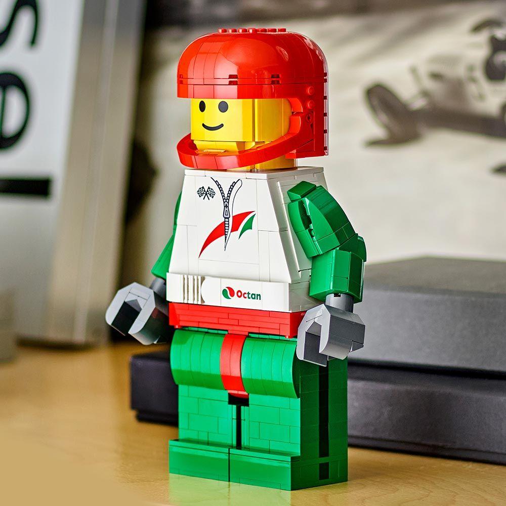 LEGO Minifigura Gigante de Piloto de Carreras (40819)-4