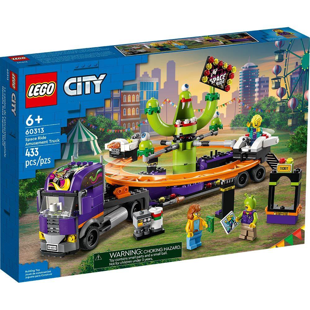Lego City Montaña Rusa Espacial Móvil 60313 433piezas-0
