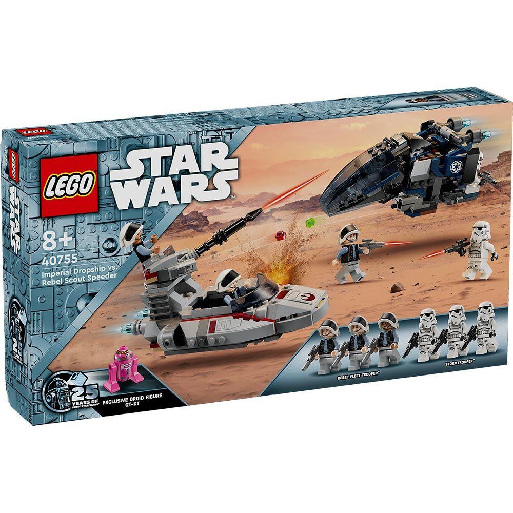 Nave de Descenso Imperial vs. Speeder de Exploración Rebelde-0