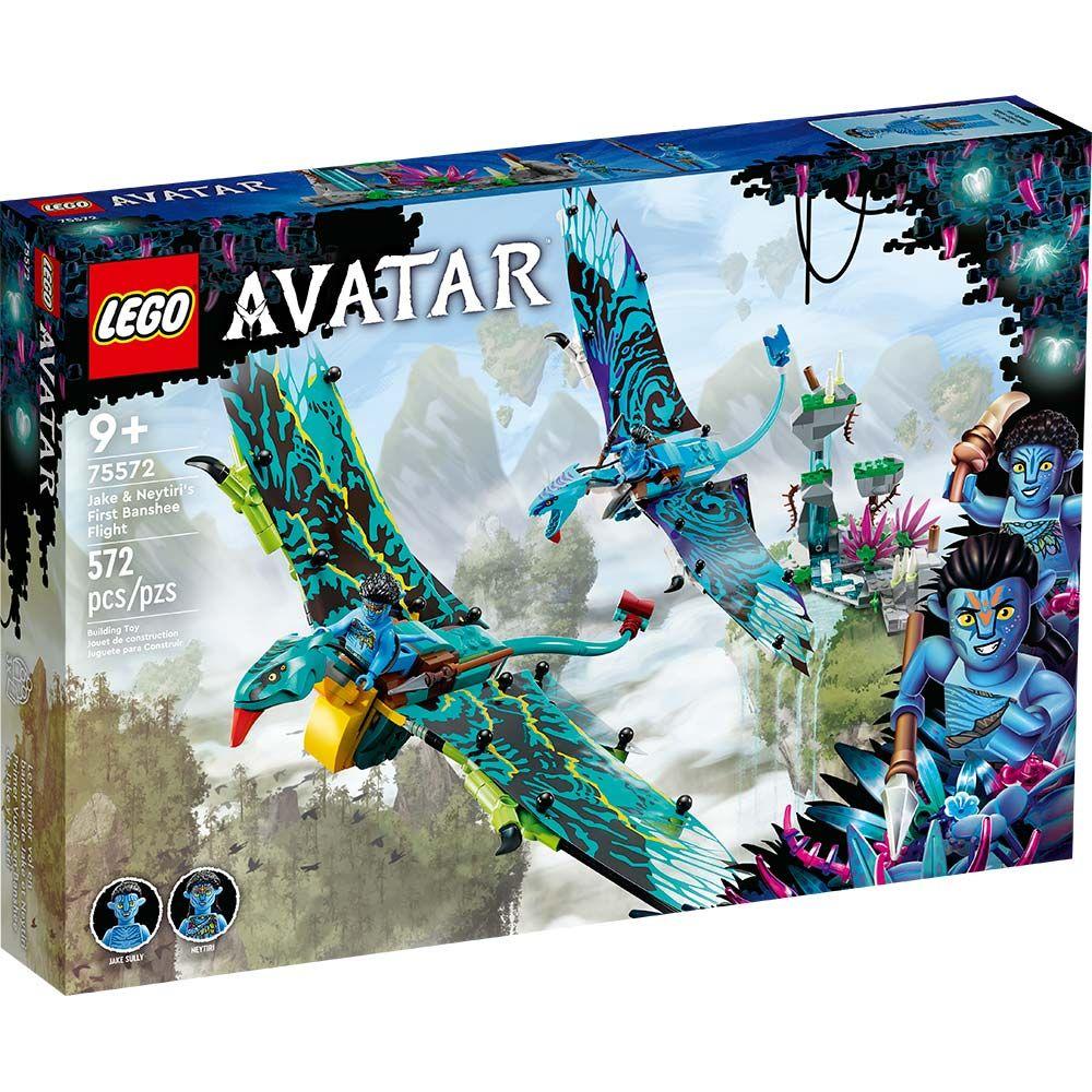 Lego Avatar 75572  Primer Vuelo En Banshee De Jake Y Neytiri-0