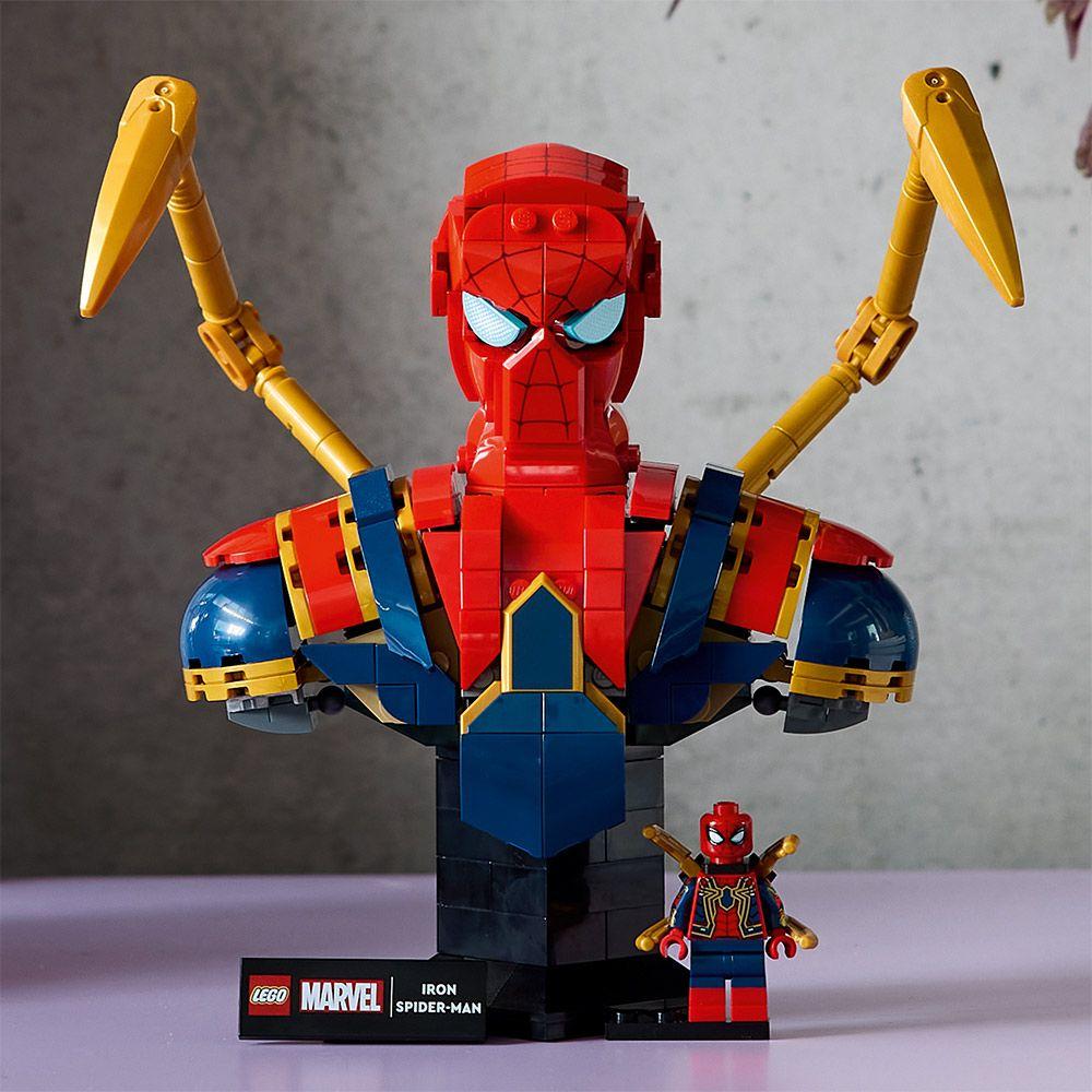 LEGO BUSTO DE IRON SPIDER-MAN  76326-6