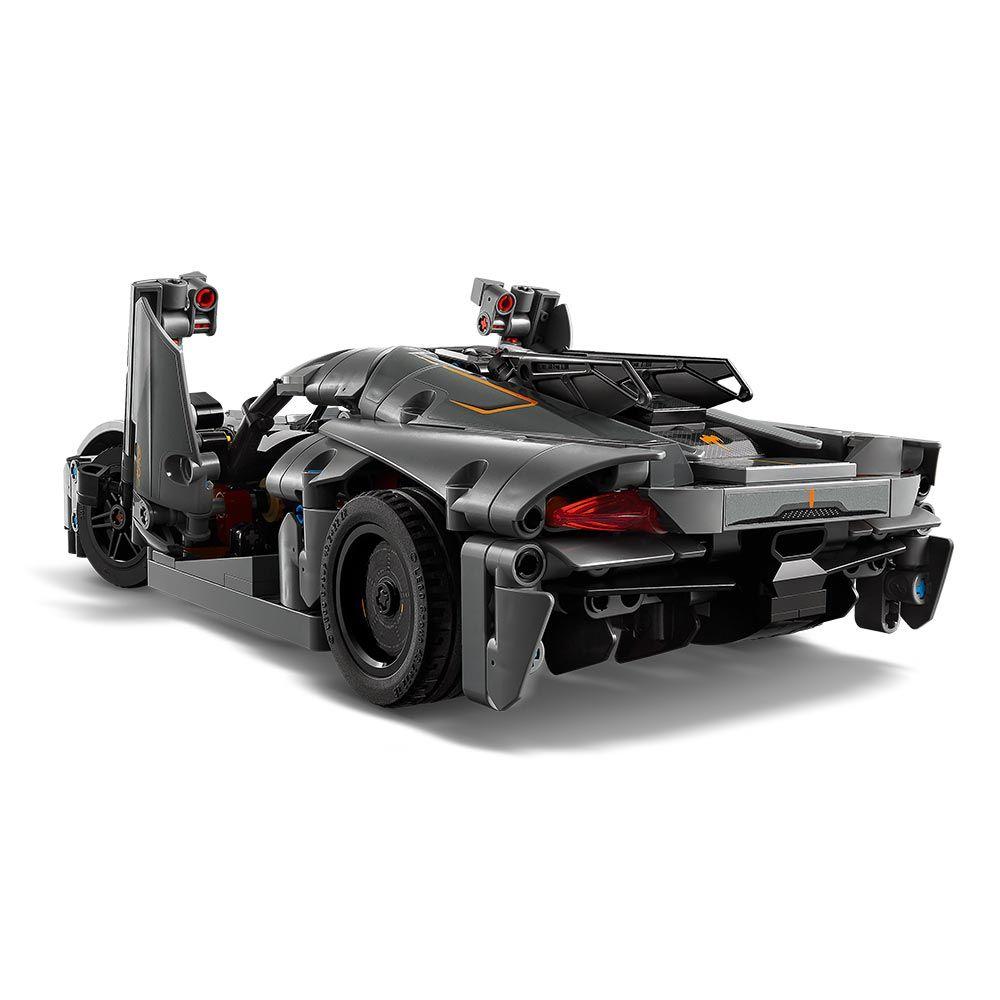 Lego Hiperauto Koenigsegg Jesko Absolut Gris (42173)-3