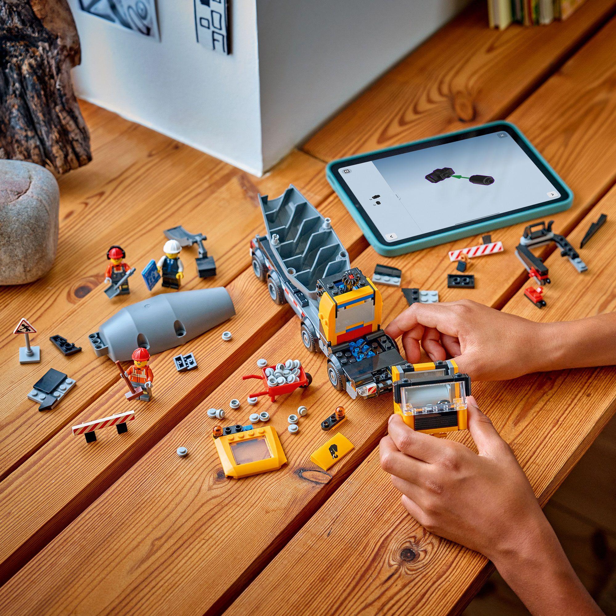 LEGO CAMIÓN MEZCLADOR CITY 60478-6