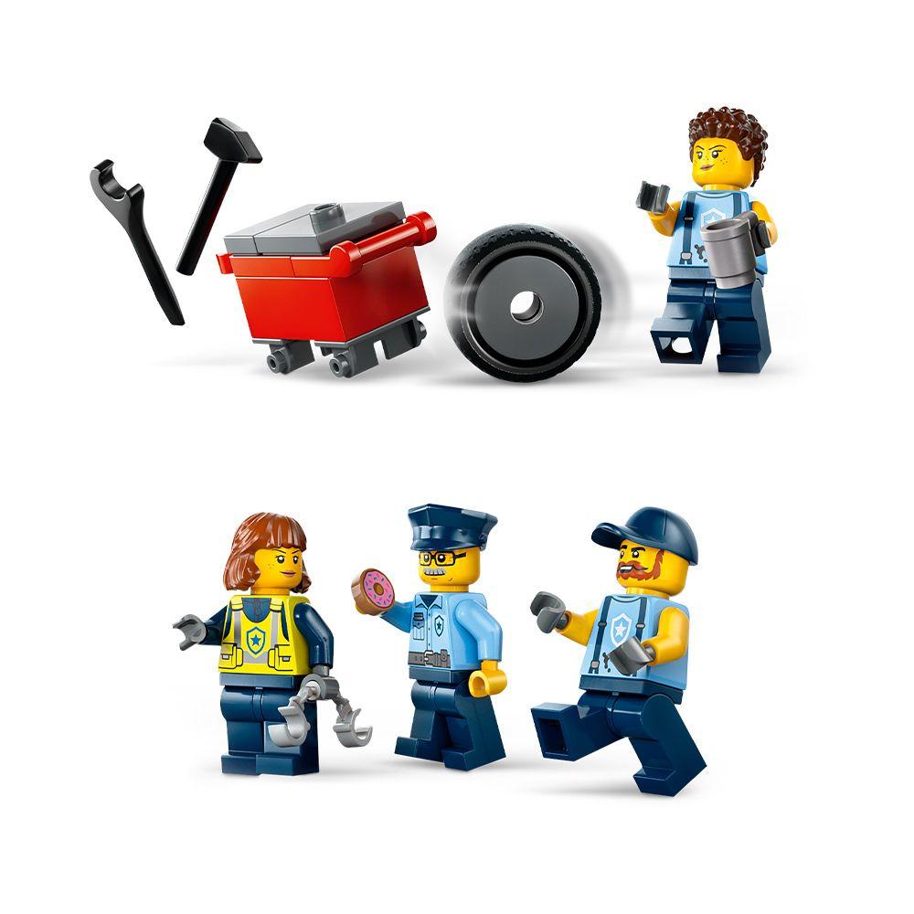 LEGO TALLER DE MODIFICACIÓN DE AUTOS DE POLICÍA 60457-2