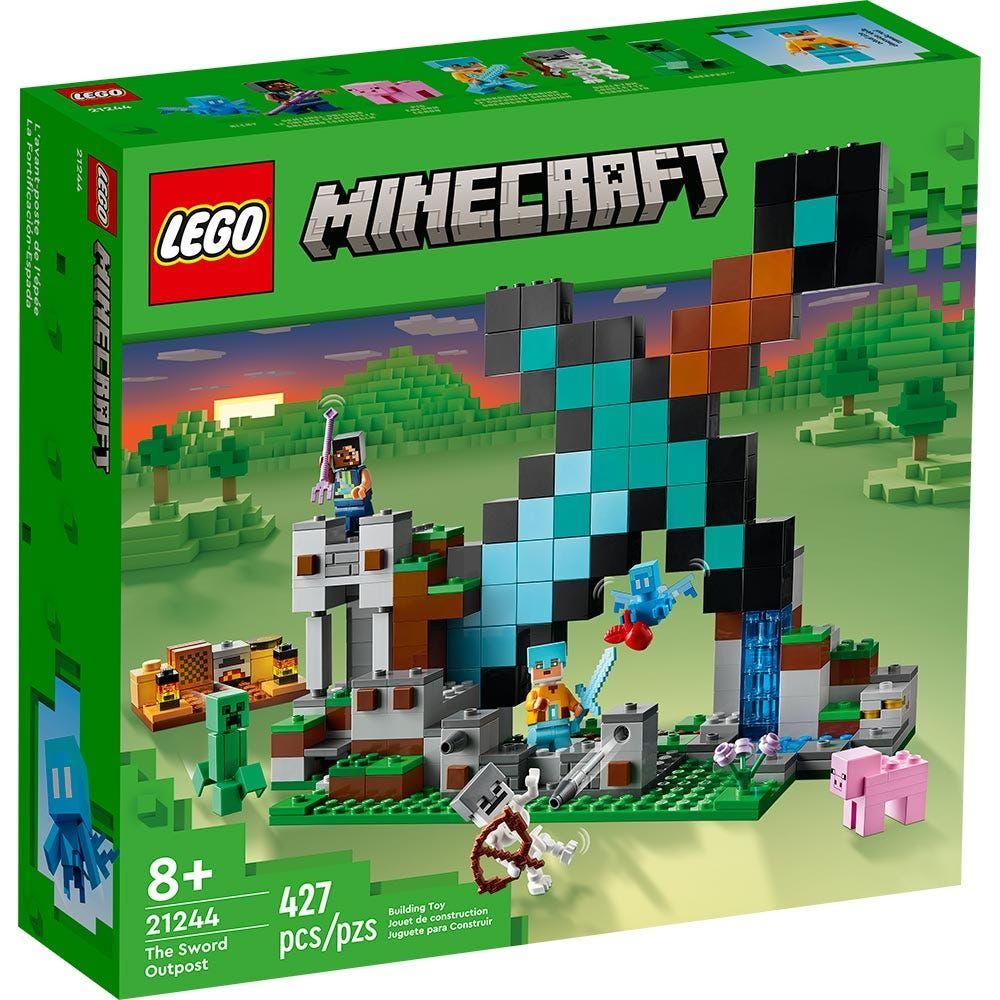 Lego Minecraft 21244 La Fortificación-espada-0