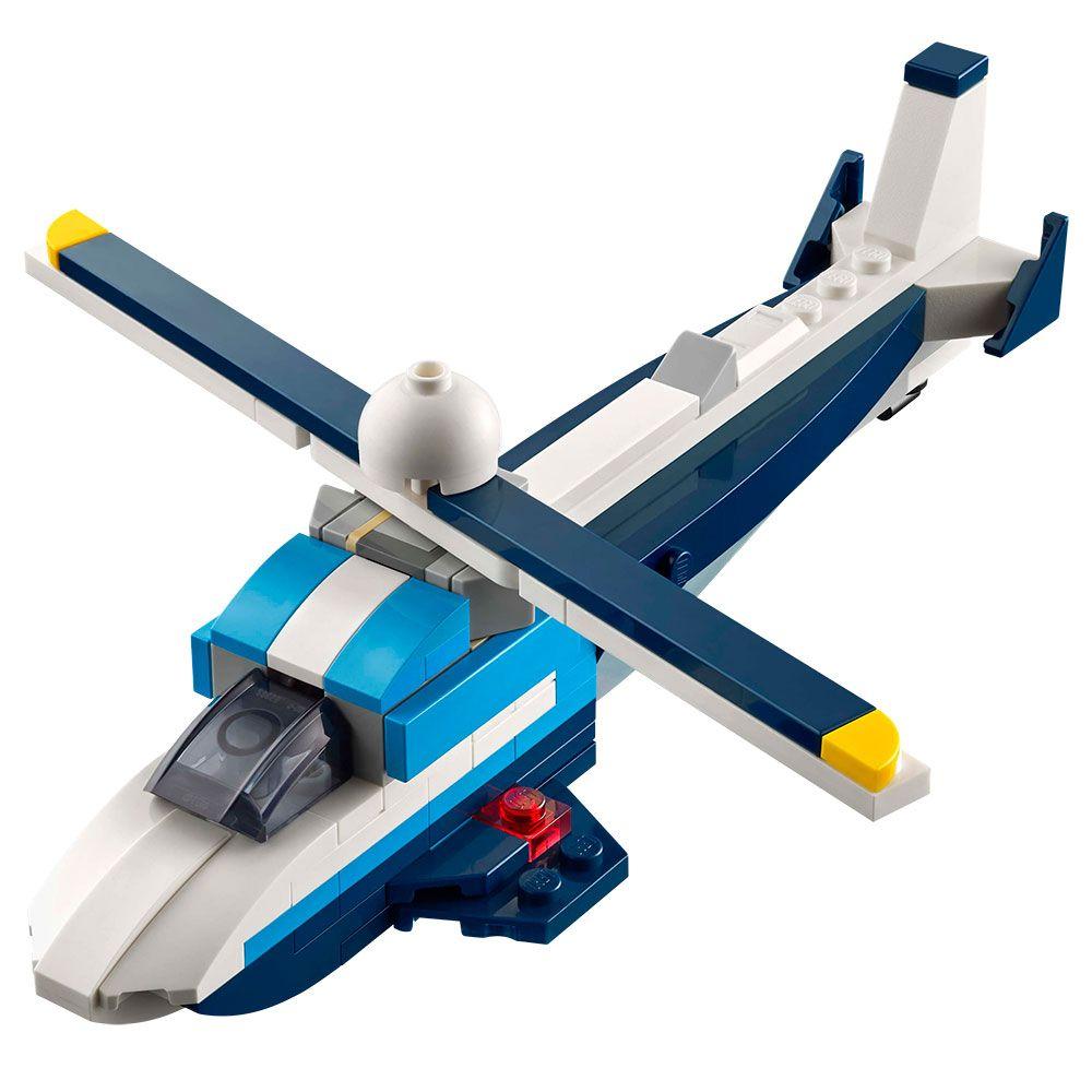 LEGO® Creator 3en1 Aeronave: Avión de Carreras (31160)-2