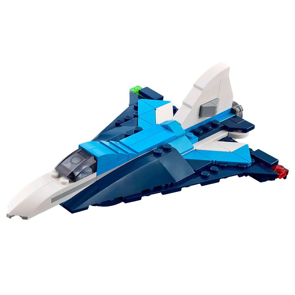 LEGO® Creator 3en1 Aeronave: Avión de Carreras (31160)-3