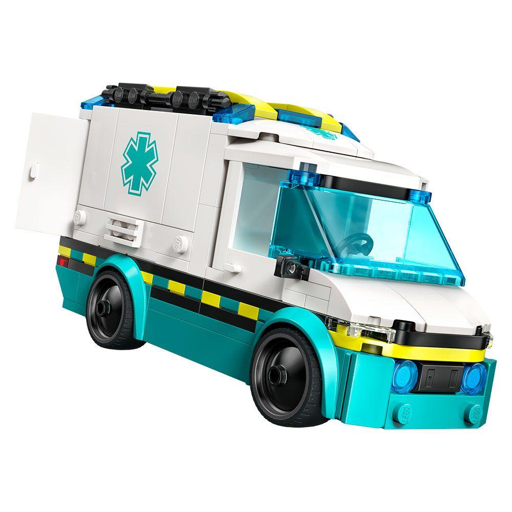 LEGO City Ambulancia de Emergencias (60451)-3