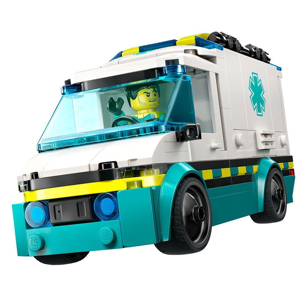 LEGO City Ambulancia de Emergencias (60451)-2