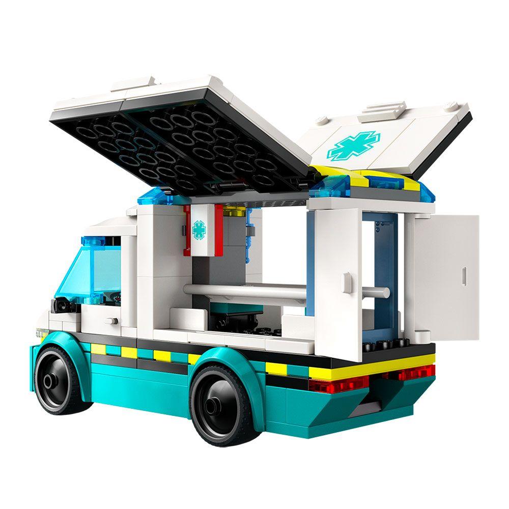 LEGO City Ambulancia de Emergencias (60451)-3