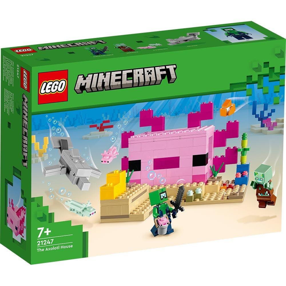 Lego Minecraft (21247) La Casa-ajolote-0