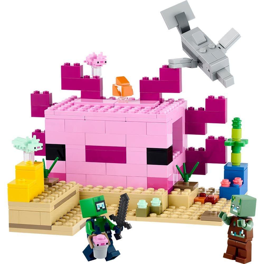 Lego Minecraft (21247) La Casa-ajolote-1