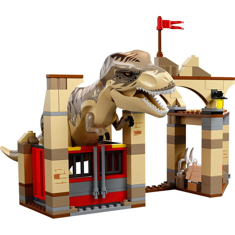 Lego  Escape De Los Dinosaurios T. Rex Y Atrocirraptor 76948-2