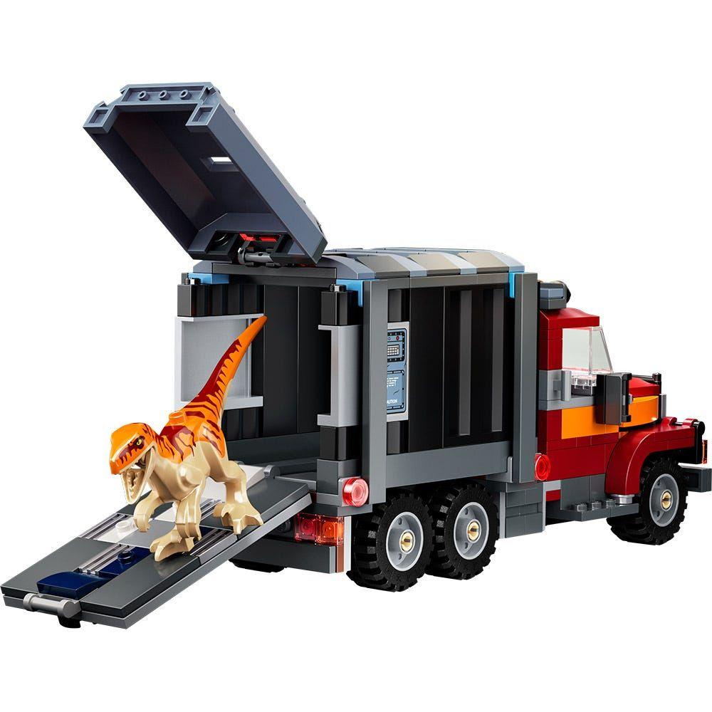 Lego  Escape De Los Dinosaurios T. Rex Y Atrocirraptor 76948-6