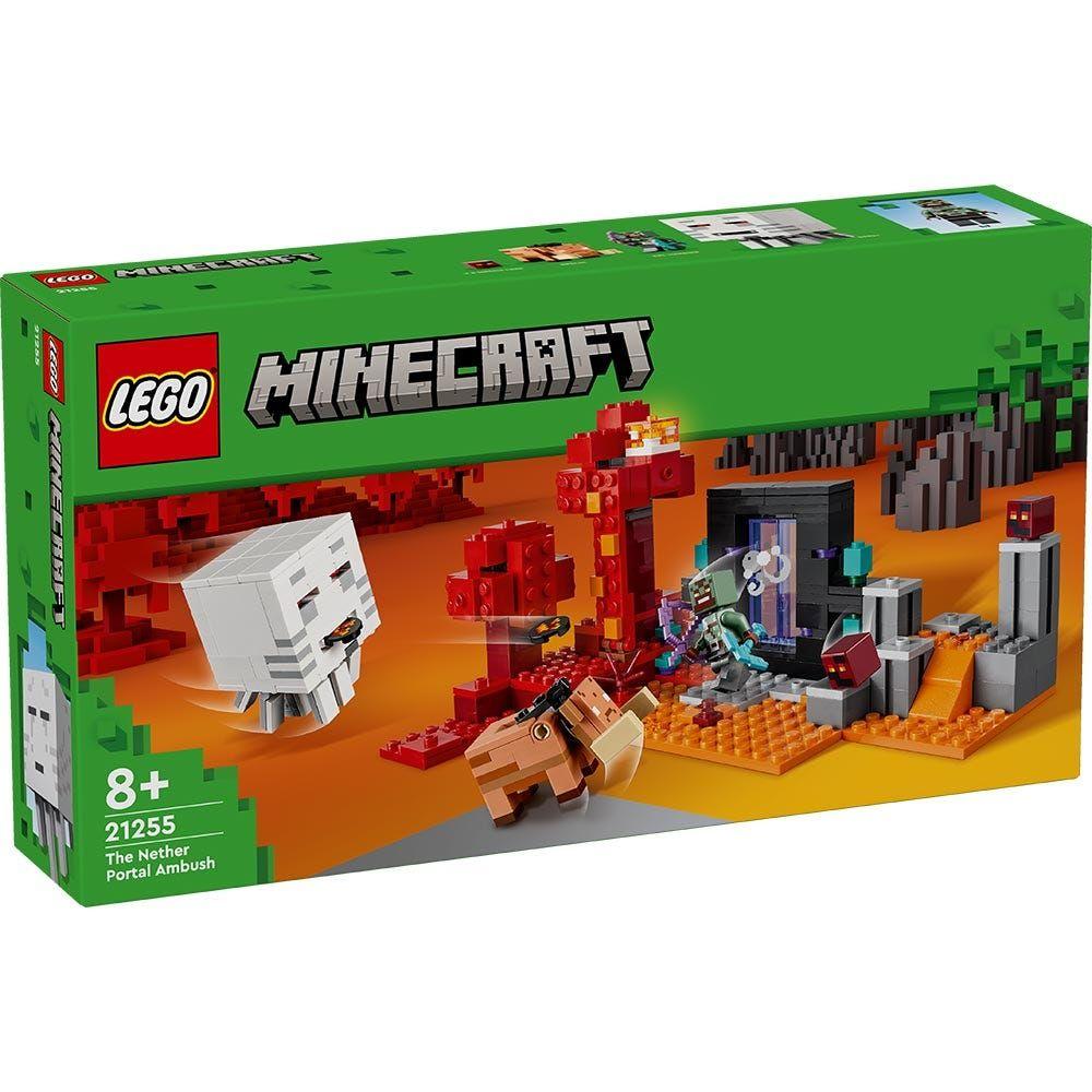 Lego Minecraft La Trampa Del Portal Del Inframundo (21255)-0