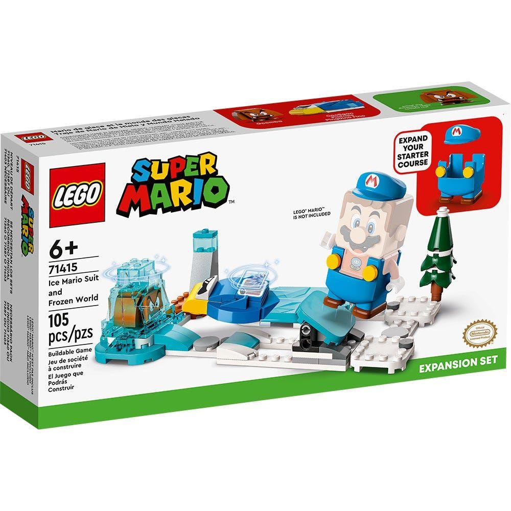 Lego Super Mario 71415 Set Traje De Mario De Hielo Y Mundo-0