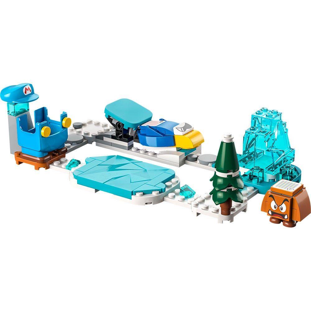 Lego Super Mario 71415 Set Traje De Mario De Hielo Y Mundo-1