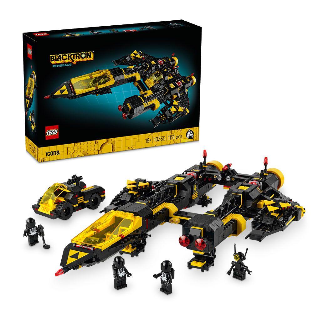 LEGO Icons Blacktron Renegade (10355)-1