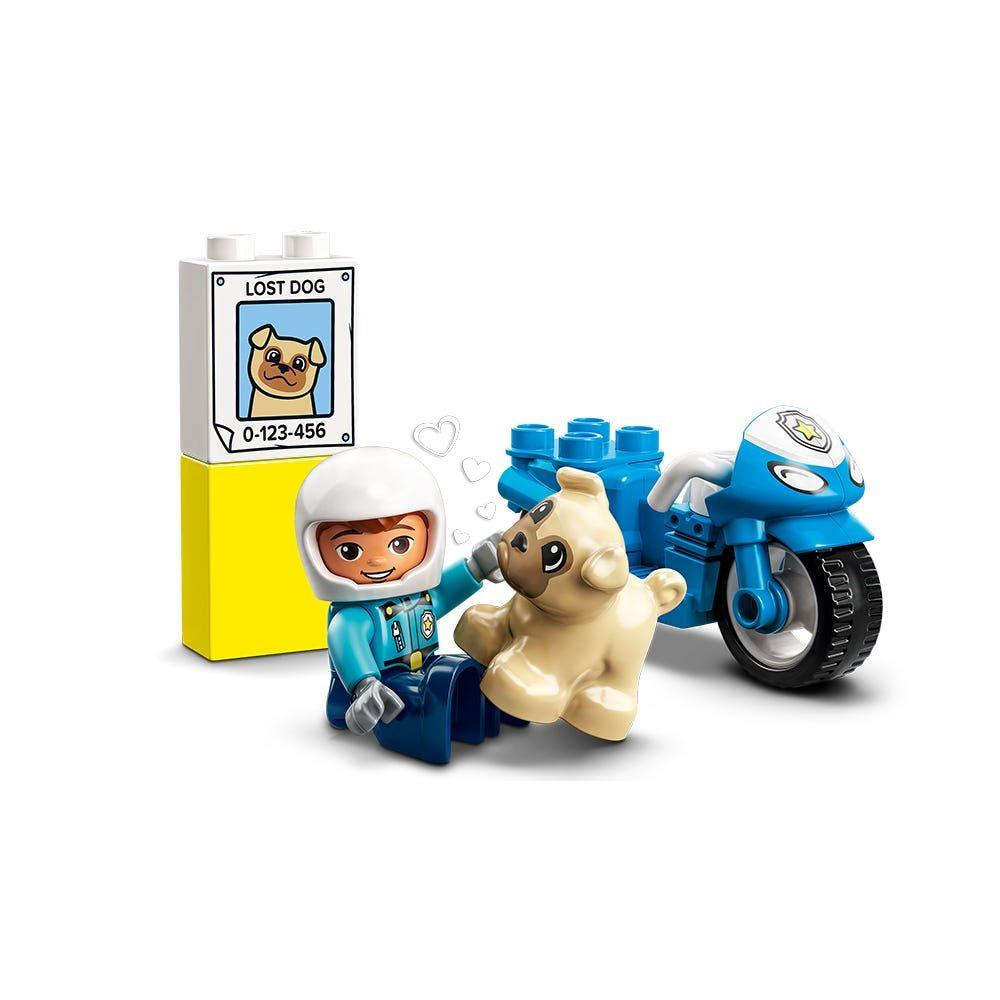 Lego Moto De Policía 10967-3