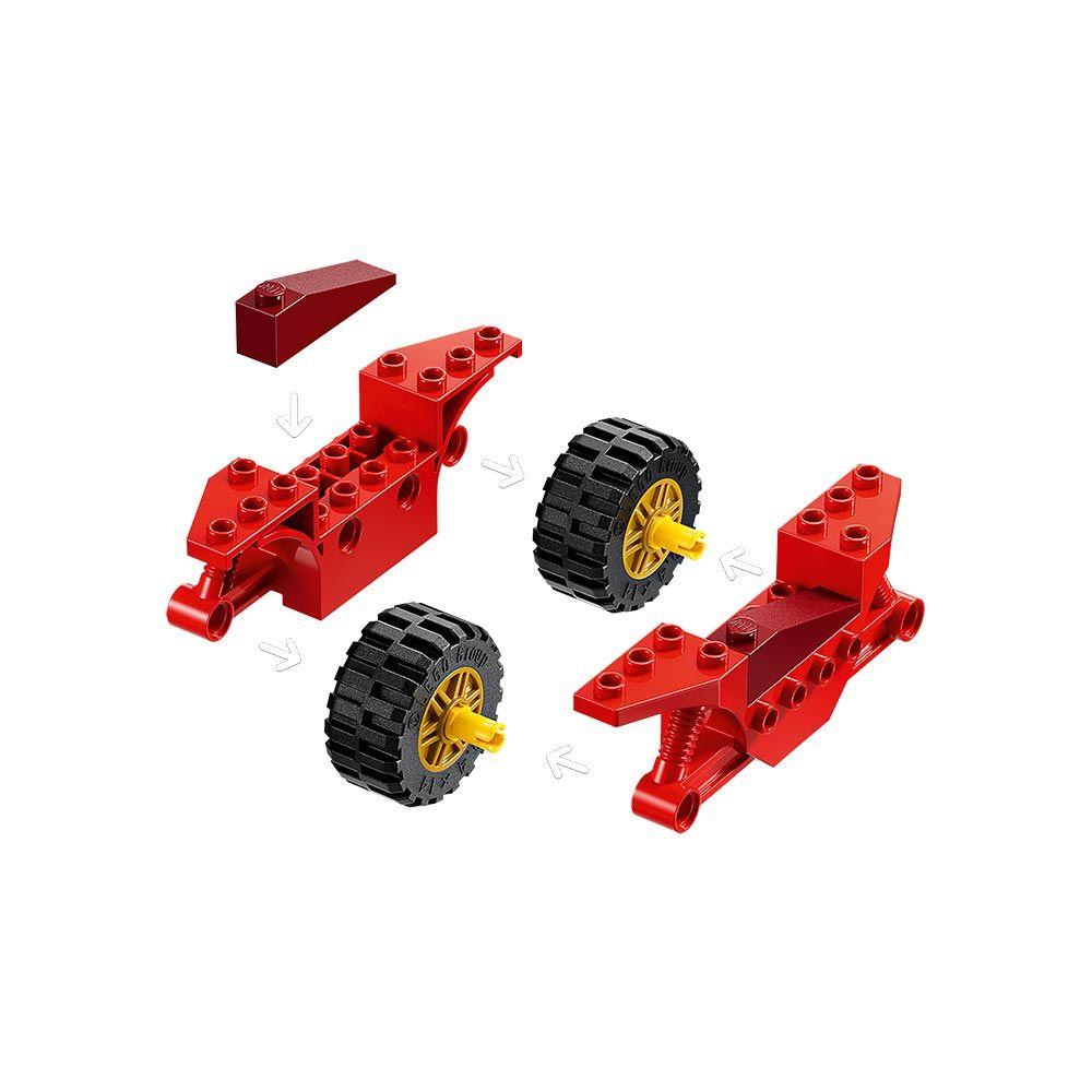 Lego Iron Man con Moto y Hulk (76287)-2