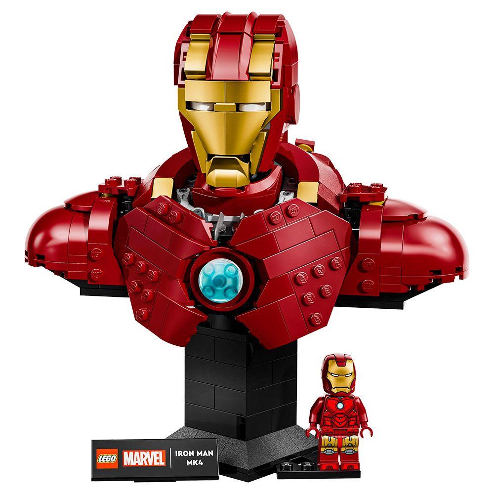 LEGO Busto de Iron Man MK4 (76327)-2