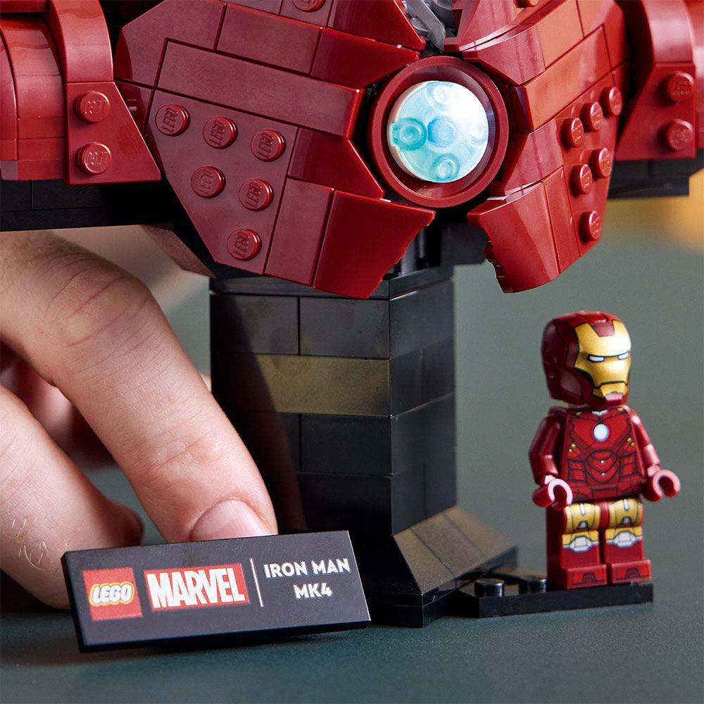 LEGO Busto de Iron Man MK4 (76327)-5