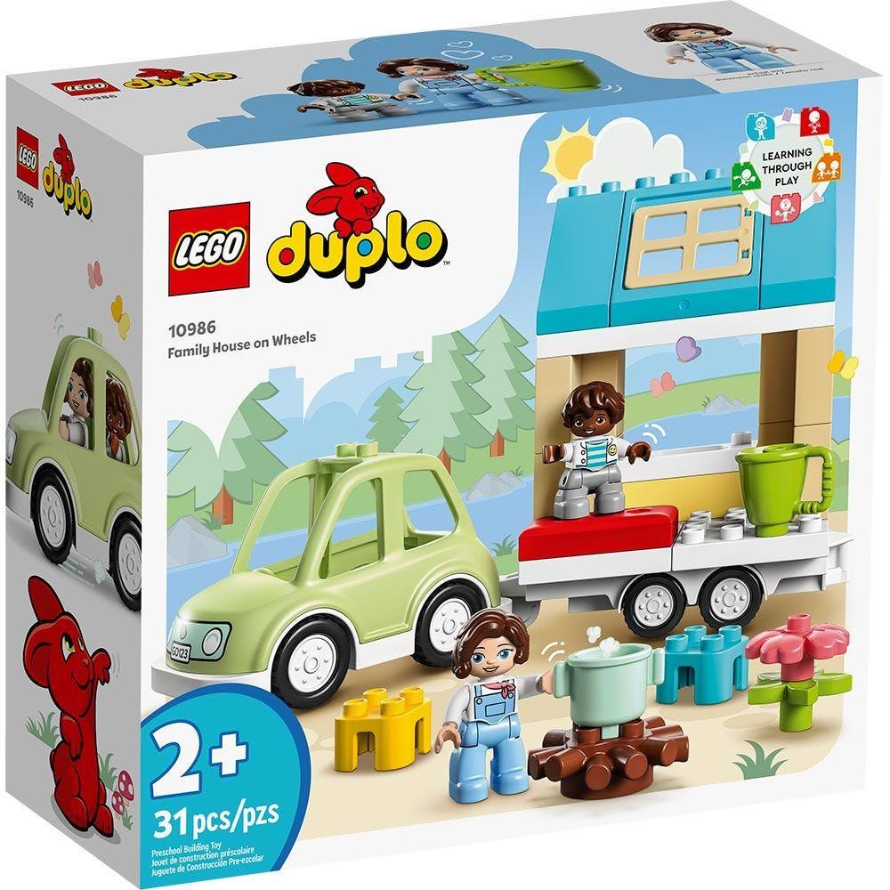 Lego Duplo Casa Familiar Con Ruedas 10986-0