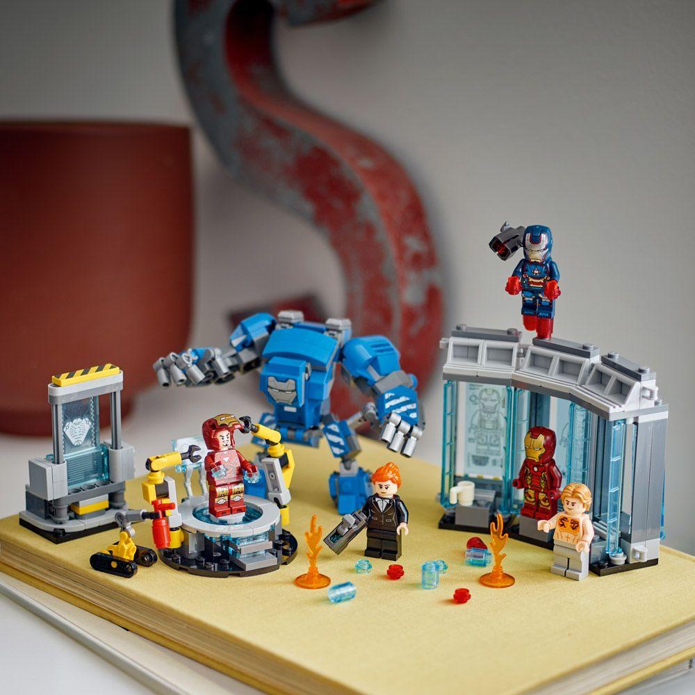LEGO Laboratorio de Iron Man: Sala de Armaduras (76315)-5