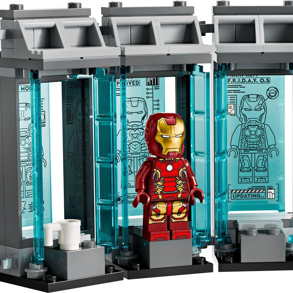 LEGO Laboratorio de Iron Man: Sala de Armaduras (76315)-9