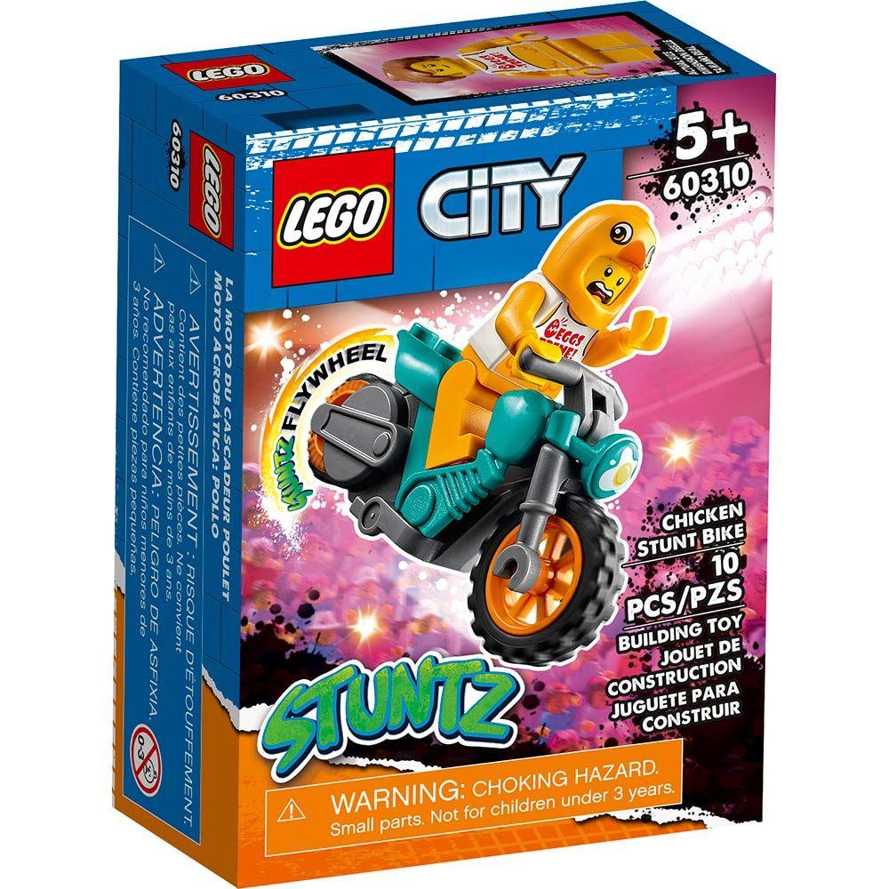 Lego City (60310) Moto Acrobática: Pollo-0