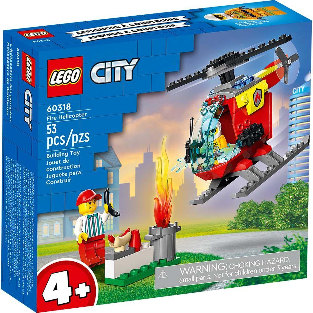 Lego Helicóptero De Bomberos 60318-0