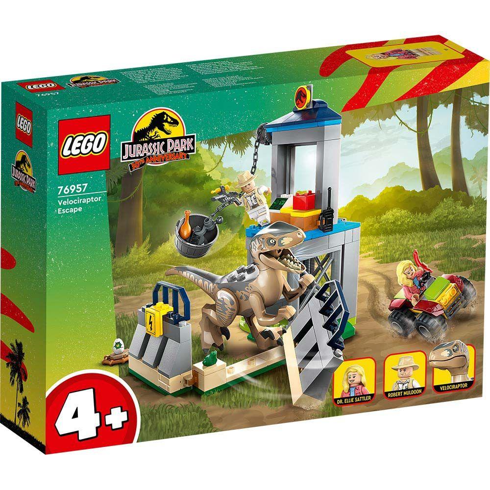Lego Jurassic World (76957) Escape Del Velocirraptor-0
