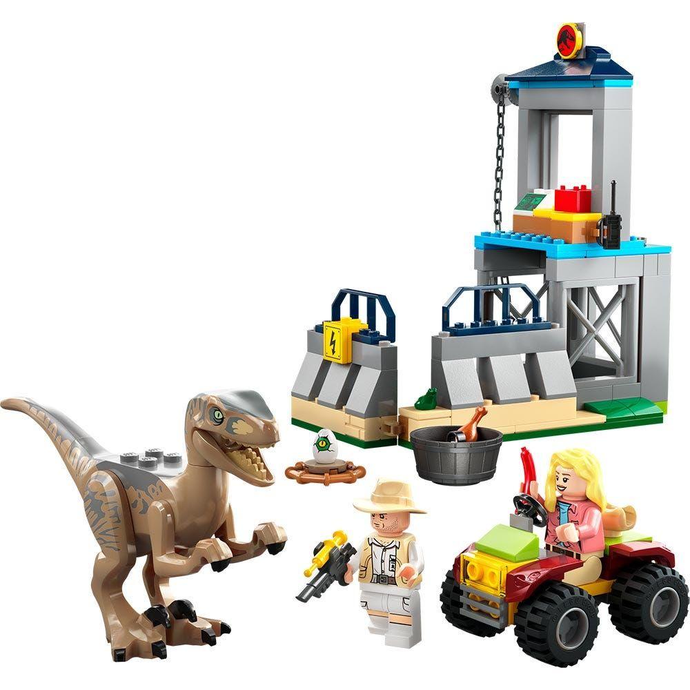 Lego Jurassic World (76957) Escape Del Velocirraptor-1