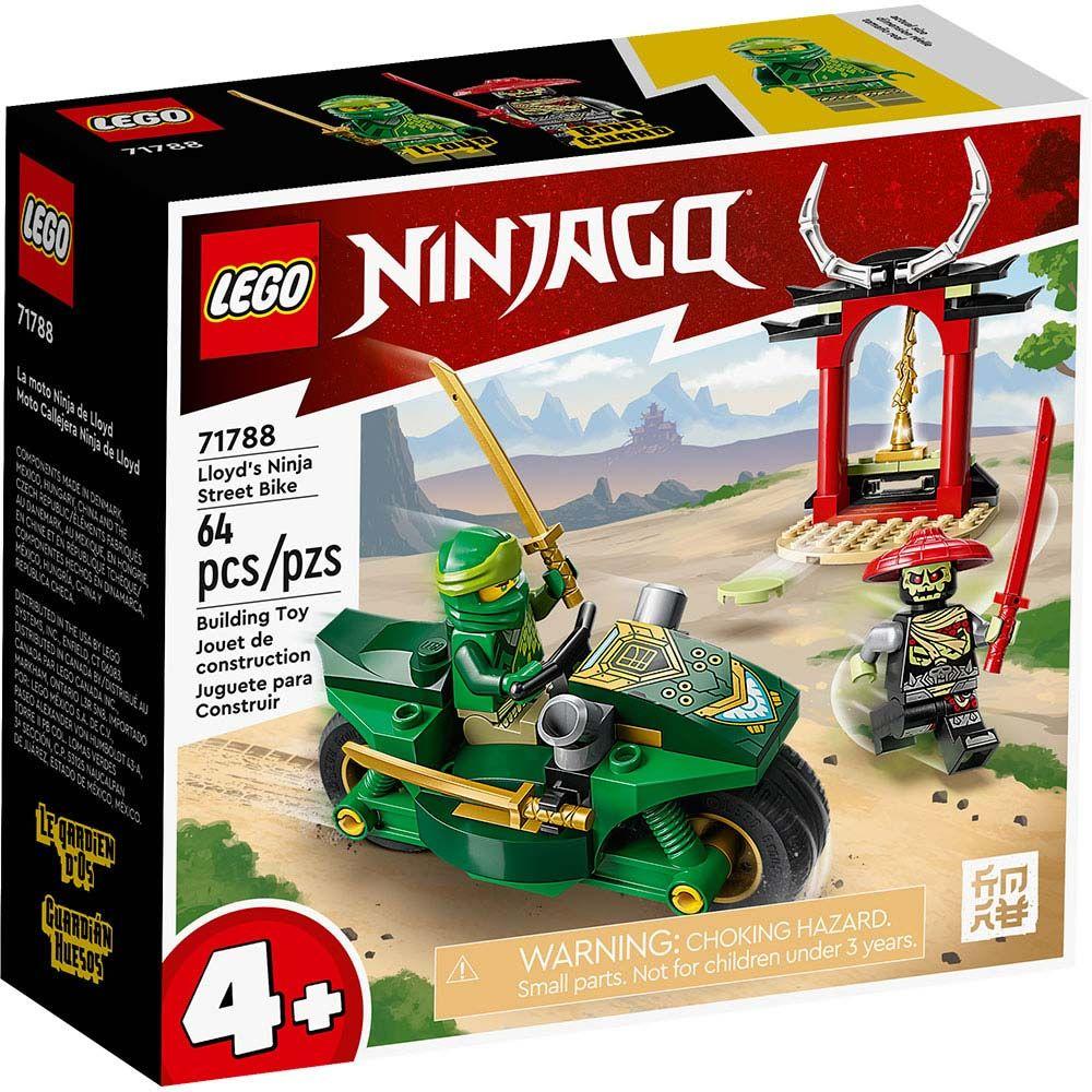 Lego Set De Ninjago Moto Callejera Ninja De Lloyd 71788-0